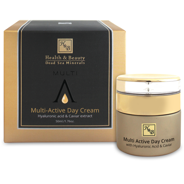 H&B Black Multi-Active Day Cream With Hyaluronic acid & Caviar extract